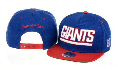 New York Giants NFL Snapback Hat 60D1